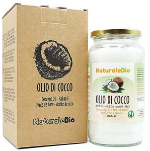Aceite de coco orgánico para el cabello