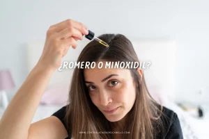Comparación aceite de romero vs minoxidil para la caída del cabello con beneficios y estudios destacados